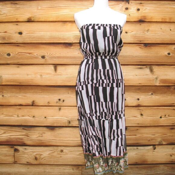 Diane Von Furstenberg Silk Print Midi Dress - Picture 1 of 13